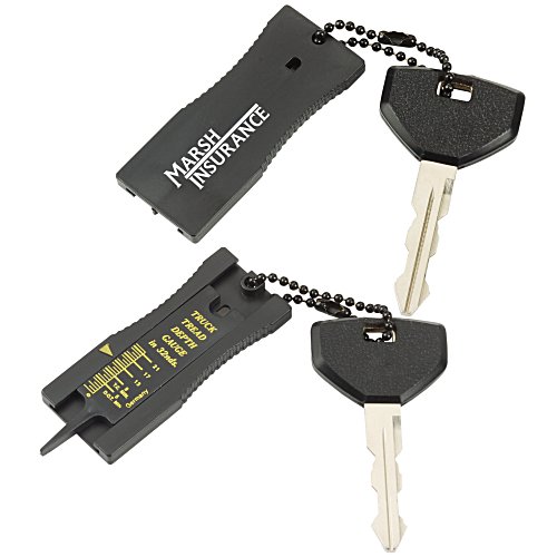 Truck Keychain Tire Tread Gauge Main Image
