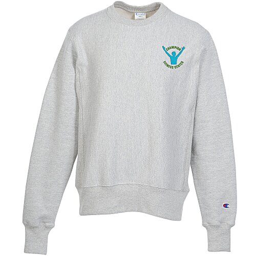 Champion Reverse Weave 12-oz Crew Sweatshirt - Embroidered Main Image
