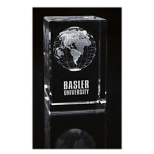 Custom Crystal Paperweight Main Image
