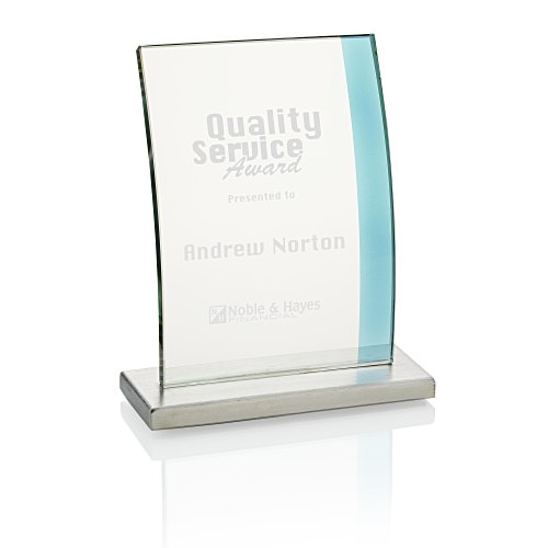 Stratos Jade Glass Award - 8" Main Image