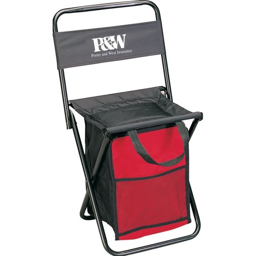 Folding Chair with Cooler Main Image