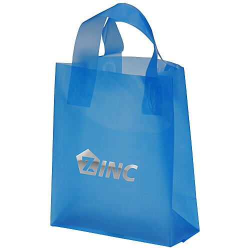 Soft-Loop Frosted Shopper - 10" x 8" - Foil Main Image