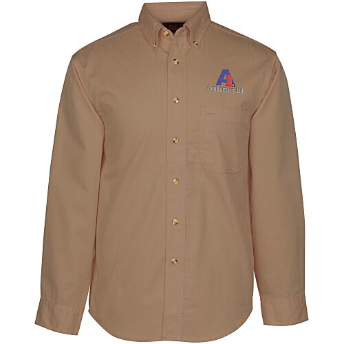Blue Generation LS Stain-Resistant Twill Shirt - Men's Main Image