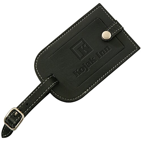 Millennium Leather Luggage Tag Main Image