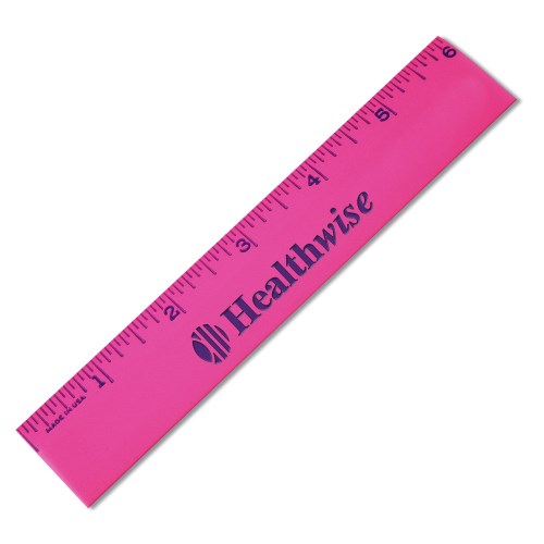 Plastic Ruler 6" - Neon Main Image