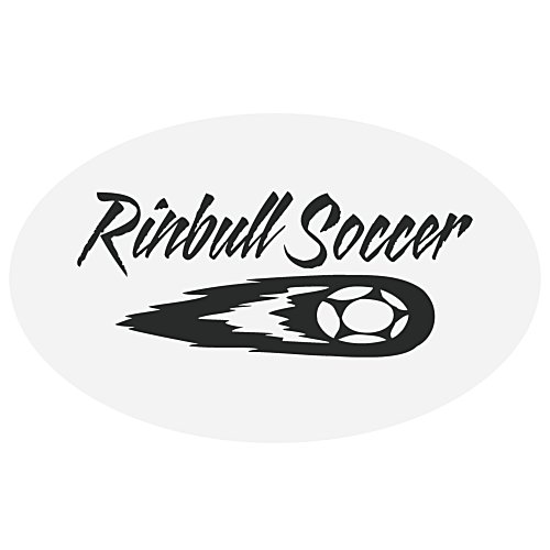 Oval Sticker - 2-1/2" x 4" Main Image