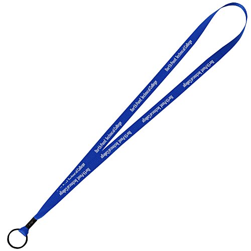 Economy Lanyard - 1/2 inch - Metal Split Ring Main Image