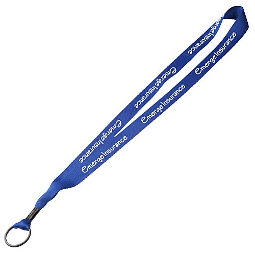 Economy Lanyard - 3/4" - Metal Split Ring Main Image