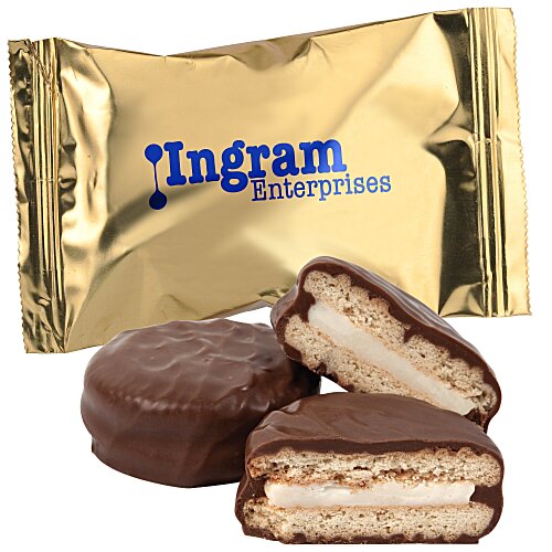 Individually Wrapped Gourmet Cookies - Color Wrapper Main Image