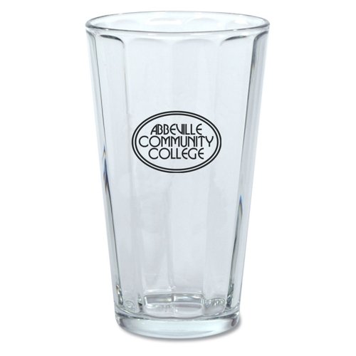 Paneled Brewery Glass - 16 oz. Main Image