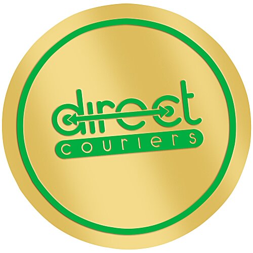 Embossed Seal by the Roll - Circle - Smooth Edge - 1-1/2" Main Image