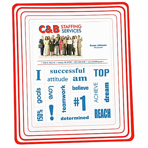 Picture Frame with Business Card & Word Magnet Main Image