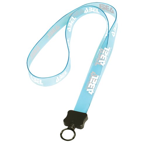 Transparent 3/4" Vinyl Lanyard Main Image