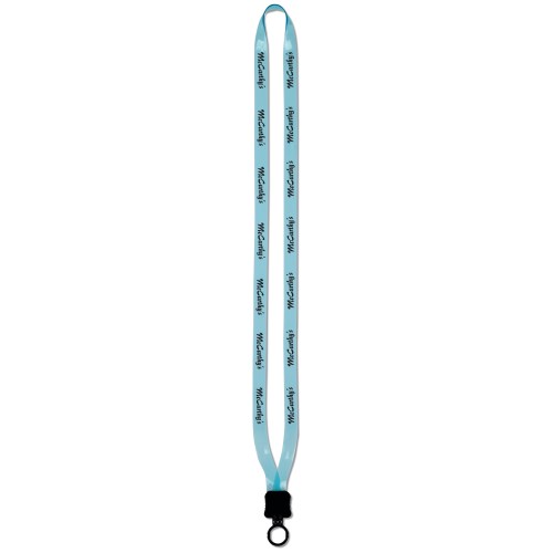Transparent 1/2" Vinyl Lanyard Main Image