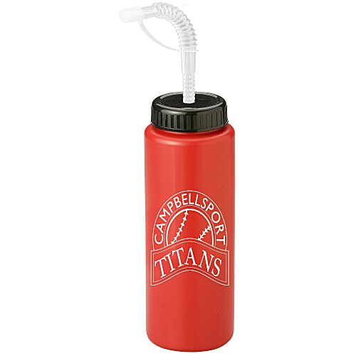 Sport Bottle with Straw Lid - 32 oz Main Image