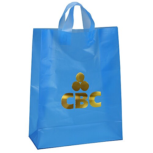 Soft-Loop Frosted Shopper - 17" x 13" - Foil Main Image