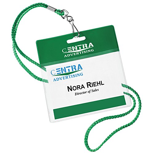 Pouch Badge Holder with Lanyard Main Image
