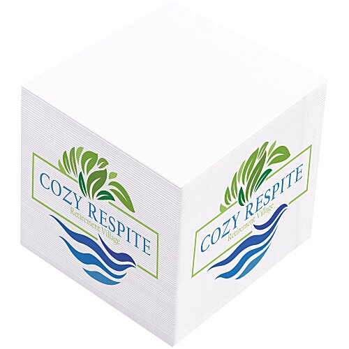 Souvenir Sticky Note Cube - 3" x 3" x 3" Main Image