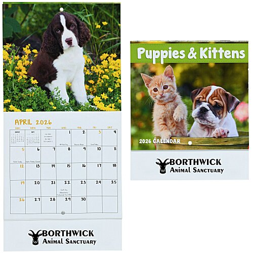 Puppies & Kittens Calendar - Mini Main Image