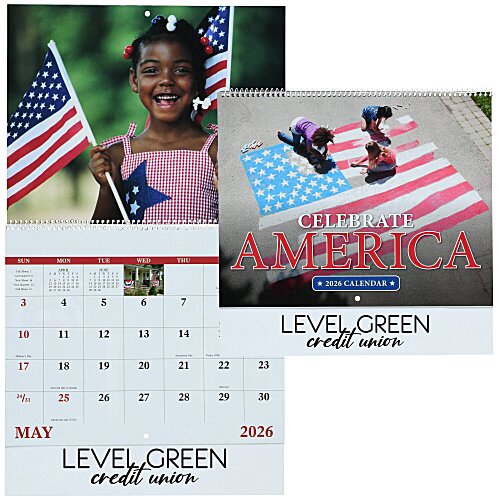 Celebrate America Calendar - Spiral Main Image