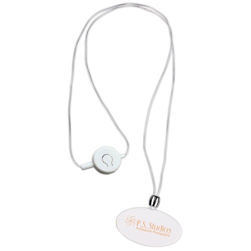 Light-Up Pendant Necklace - Oval Main Image