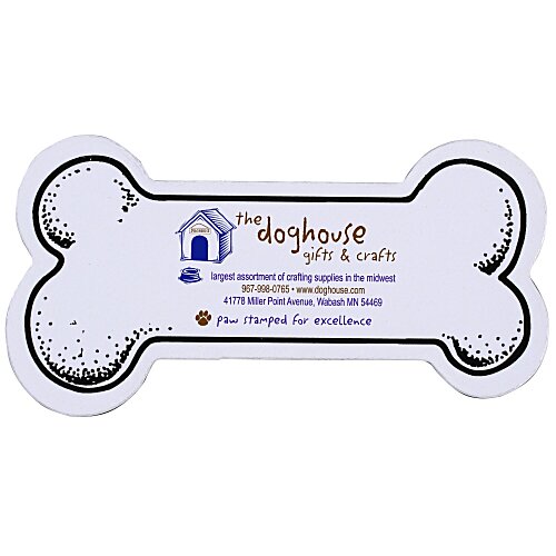 Flat Flexible Magnet - Dog Bone Main Image