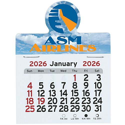 Peel-N-Stick Calendar - Circle Main Image