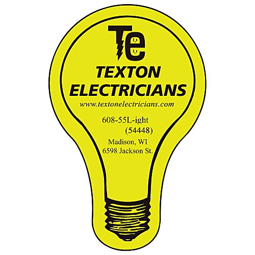 Flat Flexible Magnet - Light Bulb Main Image