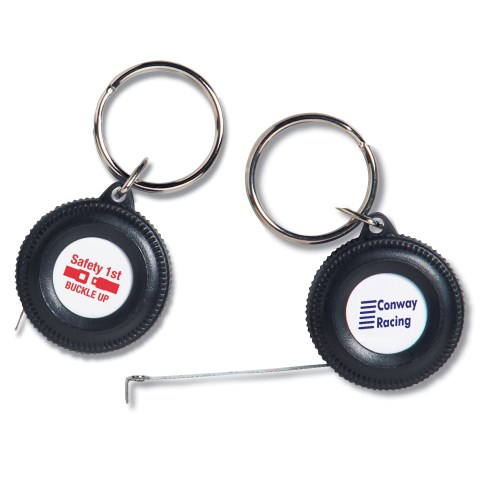 Little Wheel Measuring Keychain Main Image