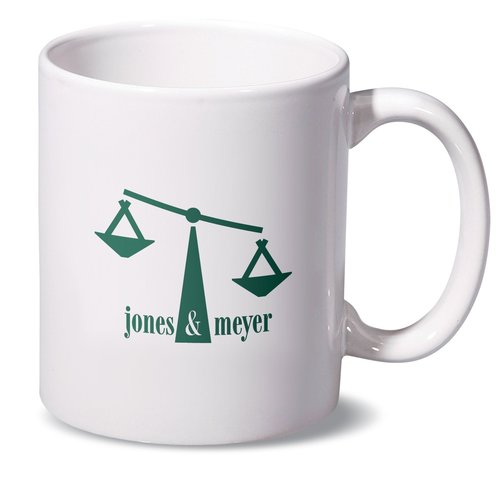 Budget-Beater White Mug - 11 oz. Main Image