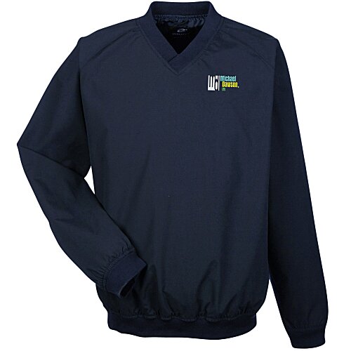 Microfiber Cross-over V-Neck Windshirt Main Image