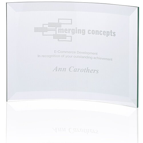 Scroll Jade Glass Award - 5 inches Main Image