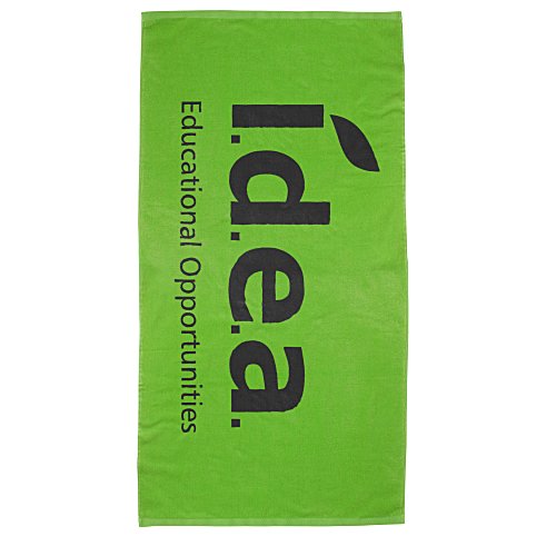 Signature Color Beach Towel Main Image