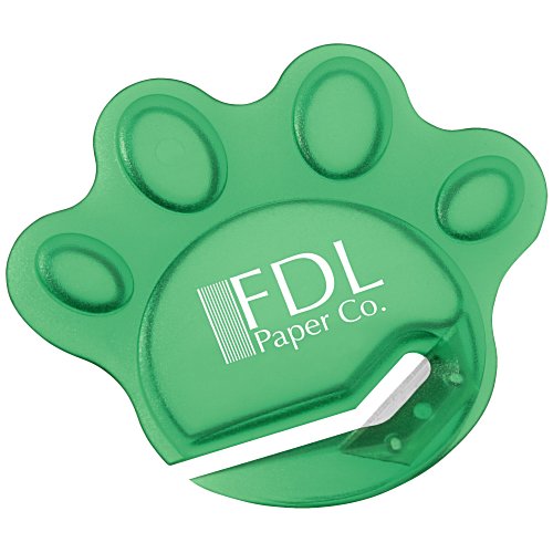 Paw Shaped Letter Slitter - Translucent Main Image
