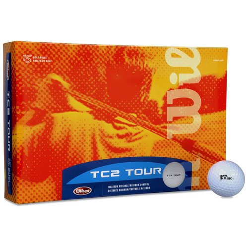 Wilson TC2 Tour Golf Balls - 15 Ball Pack - Standard Main Image