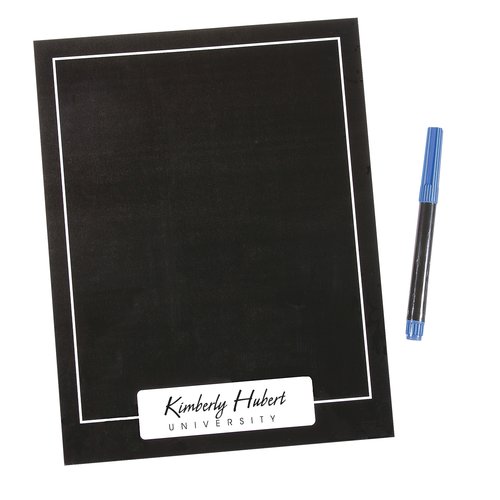 Black Magnetic Memo Board Main Image