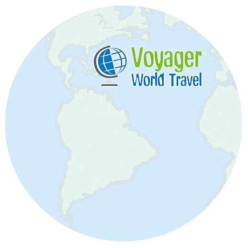 Souvenir Sticky Note - Globe - 25 Sheet Main Image