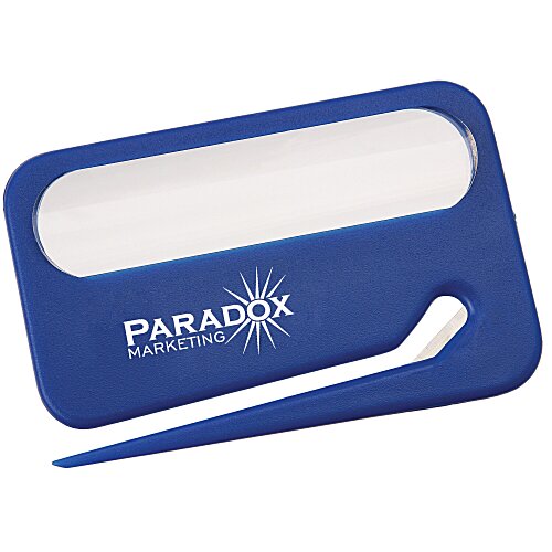 Wall Street Letter Opener and Magnifier Main Image