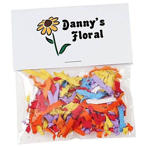 Flower Seed Multicolor Confetti Pack Main Image