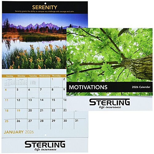 Motivations Calendar - Stapled Main Image