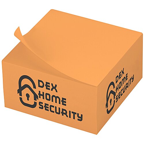 Neon Post-it® Cubes - 2-3/4" x 2-3/4" x 1-3/8" Main Image