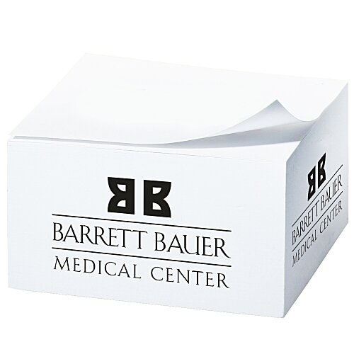 Post-it® Notes Cubes - 2-3/4" x 2-3/4" x 1-3/8" - White Main Image