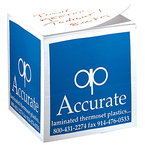 Post-it® Notes Cubes - 2-3/4" x 2-3/4" x 2-3/4" - White Main Image