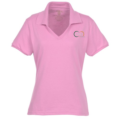 Jerzees SpotShield Johnny Collar Shirt - Ladies' Main Image