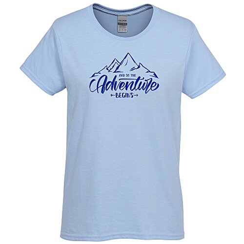 Gildan 6 oz. Ultra Cotton T-Shirt - Ladies' - Screen - Colors Main Image