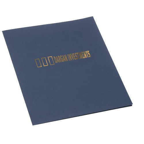 Paper Presentation Folder - Linen Main Image