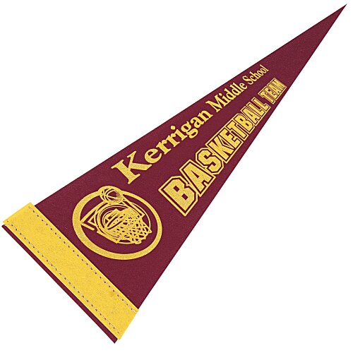 Pennant 5 inches x 12 inches - Colors Main Image