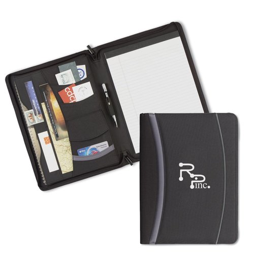 Quest Zippered Padfolio Main Image