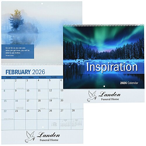Inspirational Calendar - Spiral Main Image