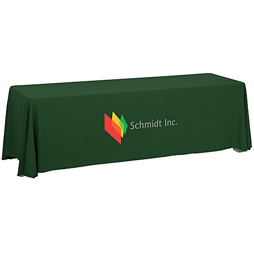 Serged Closed-Back Table Throw - 8 feet Main Image